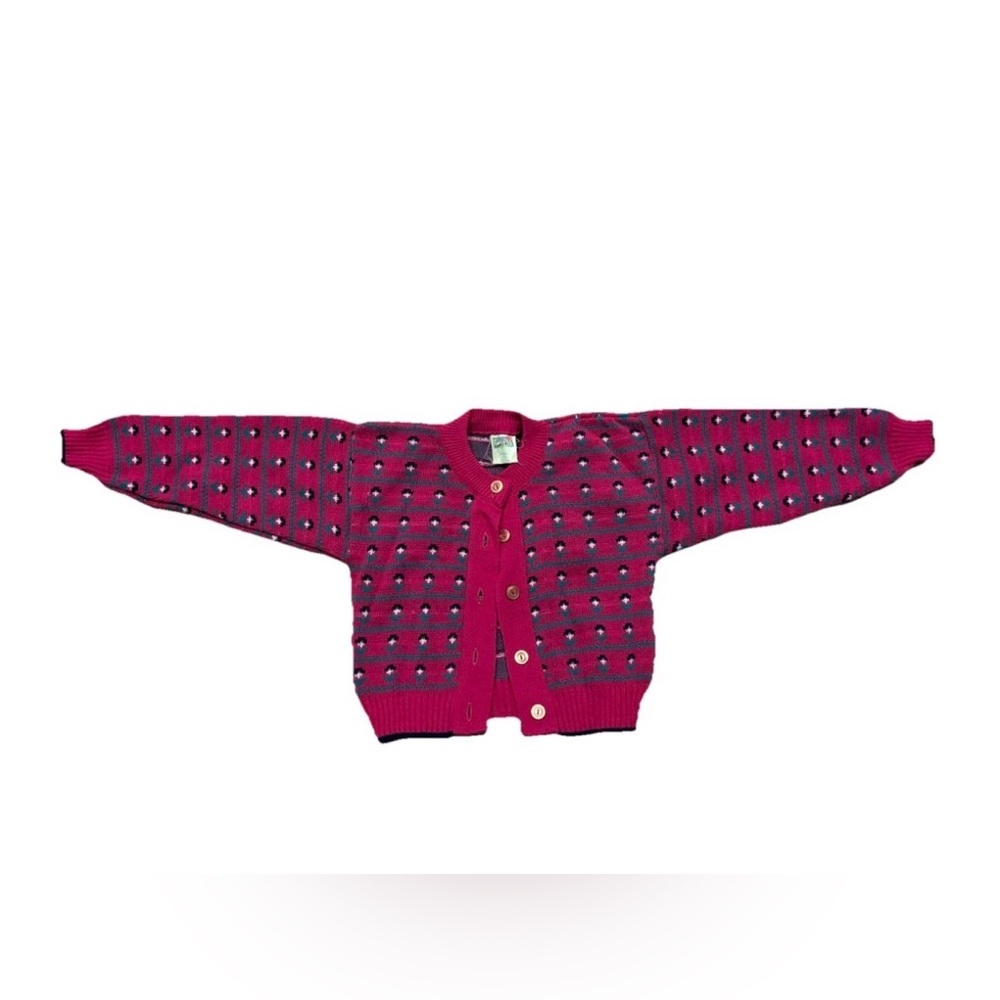 Vintage 90’s Toddler Girls Kohana Kids Knitted Sweater Size 4